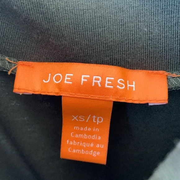 Military Green Jersey Skirt - Picture 3 of 4